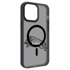 Чехол накладка Armorstandart TPU Uniq MagSafe для Apple iPhone 14 Pro Max Maza Boar 1 Black (ARM76322)