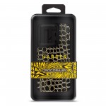 Чехол накладка Harder PU Crocosaur для Apple iPhone 14 Pro Black (ARM76719)