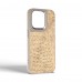 Чехол накладка Harder PU Crocosaur для Apple iPhone 14 Pro Titanium (ARM76723)