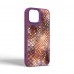 Чехол накладка Harder PU Nagas для Apple iPhone 15 Purple (ARM76734)