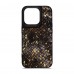 Чехол накладка Harder PU Nagas для Apple iPhone 15 Pro Black (ARM76737)