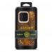 Чехол накладка Harder PU Nagas для Apple iPhone 15 Pro Brown (ARM76740)