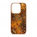 Чехол накладка Harder PU Nagas для Apple iPhone 15 Pro Brown (ARM76740)