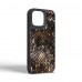 Чехол накладка Harder PU Nagas для Apple iPhone 15 Pro Max Black (ARM76742)