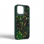 Чехол накладка Harder PU Nagas для Apple iPhone 15 Pro Max Green (ARM76743)