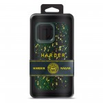 Чехол накладка Harder PU Nagas для Apple iPhone 15 Pro Max Green (ARM76743)