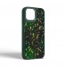 Чехол накладка Harder PU Nagas для Apple iPhone 14 Green (ARM76748)