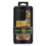 Чехол накладка Harder PU Nagas для Apple iPhone 14 Pro Yellow (ARM76751)