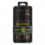 Чехол накладка Harder PU Nagas для Apple iPhone 14 Pro Black (ARM76752)