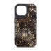 Чехол накладка Harder PU Nagas для Apple iPhone 14 Pro Max Black (ARM76757)