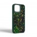 Чехол накладка Harder PU Nagas для Apple iPhone 14 Pro Max Green (ARM76758)