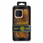 Чехол накладка Harder PU Nagas для Apple iPhone 14 Pro Max Brown (ARM76760)