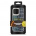 Чехол накладка Harder PU Glamorous Croco для Apple iPhone 15 Pro Max Grey Green (ARM76765)