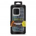 Чехол накладка Harder PU Glamorous Croco для Apple iPhone 14 Pro Grey Green (ARM76769)