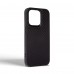 Чехол накладка Harder PU Carbon Pattern для Apple iPhone 14 Pro Black (ARM76779)