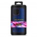 Чехол накладка Harder PU Snake Pattern для Apple iPhone 15 Pro Max Blue Mystic (ARM76802)