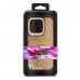 Чехол накладка Harder PU Snake Pattern для Apple iPhone 14 Pro Beige (ARM76806)