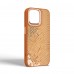 Чехол накладка Harder PU Snake Pattern для Apple iPhone 14 Pro Max Beige (ARM76812)