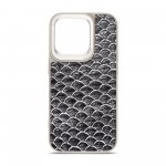 Чехол накладка Harder PU Virgin Mermaid для Apple iPhone 15 Pro Grey (ARM76820)