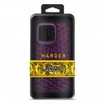 Чехол накладка Harder PU Virgin Mermaid для Apple iPhone 15 Pro Max Purple (ARM76822)