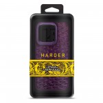 Чехол накладка Harder PU Virgin Mermaid для Apple iPhone 14 Pro Purple (ARM76826)