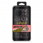 Чехол накладка Harder PU Kaiju Skin для Apple iPhone 15 Black (ARM76833)