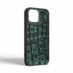 Чехол накладка Harder PU Kaiju Skin для Apple iPhone 15 Green (ARM76834)