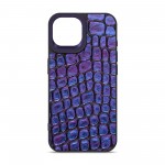 Чехол накладка Harder PU Kaiju Skin для Apple iPhone 15 Blue (ARM76835)