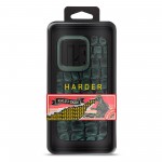Чехол накладка Harder PU Kaiju Skin для Apple iPhone 15 Pro Green (ARM76840)