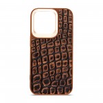 Чехол накладка Harder PU Kaiju Skin для Apple iPhone 15 Pro Orange (ARM76843)