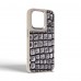 Чехол накладка Harder PU Kaiju Skin для Apple iPhone 15 Pro Grey (ARM76844)