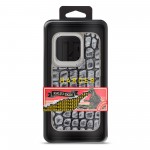 Чехол накладка Harder PU Kaiju Skin для Apple iPhone 15 Pro Grey (ARM76844)