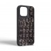 Чехол накладка Harder PU Kaiju Skin для Apple iPhone 15 Pro Max Black (ARM76845)