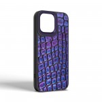 Чехол накладка Harder PU Kaiju Skin для Apple iPhone 15 Pro Max Blue (ARM76847)