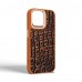 Чехол накладка Harder PU Kaiju Skin для Apple iPhone 15 Pro Max Orange (ARM76849)