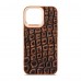 Чехол накладка Harder PU Kaiju Skin для Apple iPhone 15 Pro Max Orange (ARM76849)