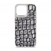 Чехол накладка Harder PU Kaiju Skin для Apple iPhone 15 Pro Max Grey (ARM76850)