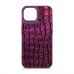 Чехол накладка Harder PU Kaiju Skin для Apple iPhone 14 Purple (ARM76854)