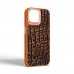 Чехол накладка Harder PU Kaiju Skin для Apple iPhone 14 Orange (ARM76855)