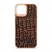 Чехол накладка Harder PU Kaiju Skin для Apple iPhone 14 Orange (ARM76855)