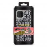 Чехол накладка Harder PU Kaiju Skin для Apple iPhone 14 Grey (ARM76856)