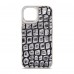 Чехол накладка Harder PU Kaiju Skin для Apple iPhone 14 Grey (ARM76856)