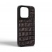 Чехол накладка Harder PU Kaiju Skin для Apple iPhone 14 Pro Black (ARM76857)