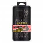 Чехол накладка Harder PU Kaiju Skin для Apple iPhone 14 Pro Black (ARM76857)