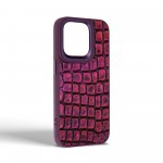 Чехол накладка Harder PU Kaiju Skin для Apple iPhone 14 Pro Purple (ARM76860)