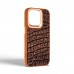 Чехол накладка Harder PU Kaiju Skin для Apple iPhone 14 Pro Orange (ARM76861)