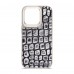 Чехол накладка Harder PU Kaiju Skin для Apple iPhone 14 Pro Grey (ARM76862)