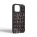 Чехол накладка Harder PU Kaiju Skin для Apple iPhone 14 Pro Max Black (ARM76863)