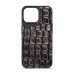 Чехол накладка Harder PU Kaiju Skin для Apple iPhone 14 Pro Max Black (ARM76863)