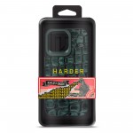 Чехол накладка Harder PU Kaiju Skin для Apple iPhone 14 Pro Max Green (ARM76864)